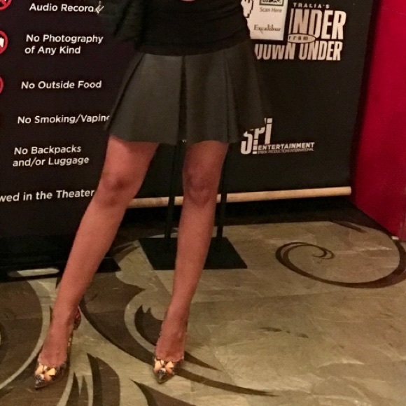 Genuine leather Allsaints skirt - Picture 2 of 4